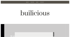 Desktop Screenshot of builicious.com